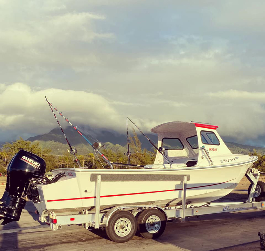 boat hawaii trailer